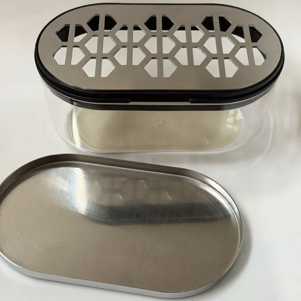 WMF Cheese Grater stainless 18/10 with Collection Container and Lid